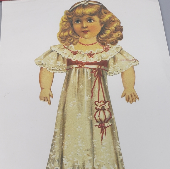 9-Piece Raphael Tuck Paper Doll Set - Picture 2 of 8